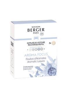 Maison Berger Set of 2 Aroma Focus Car Diffuser Refills